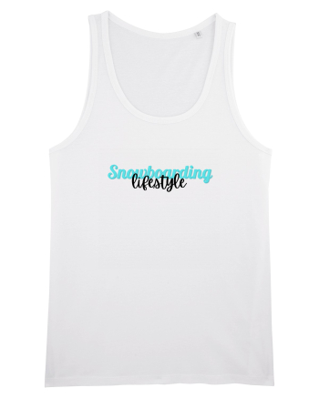 Snowboarding lifestyle White