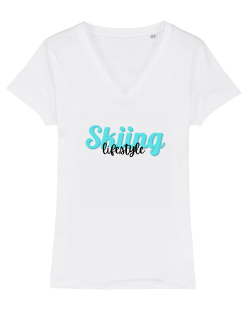 Skiing lifestyle White