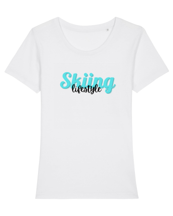 Skiing lifestyle White