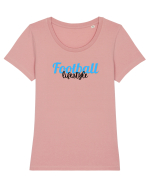 Football lifestyle Tricou mânecă scurtă guler larg fitted Damă Expresser