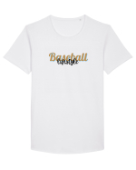 Baseball lifestyle Tricou mânecă scurtă guler larg Bărbat Skater