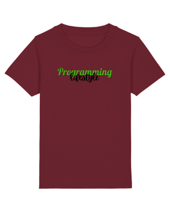 Programming lifestyle Burgundy