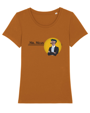 Mr. Mean portrait Roasted Orange