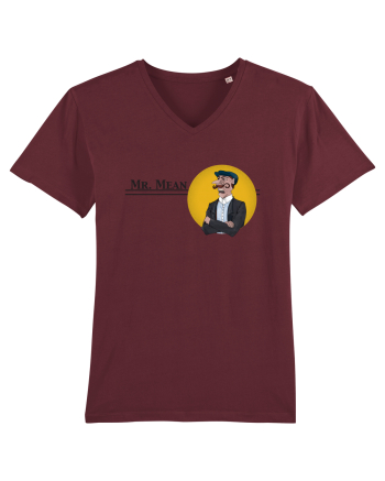 Mr. Mean portrait Burgundy