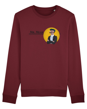 Mr. Mean portrait Burgundy
