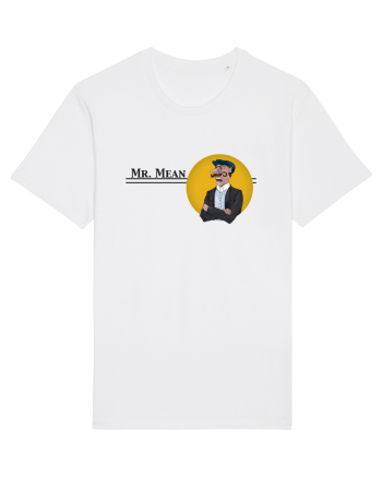Mr. Mean portrait White