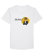 Mr. Mean portrait Tricou mânecă scurtă guler larg Bărbat Skater