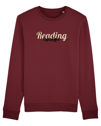 Reading lifestyle Burgundy
