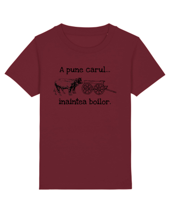 A pune carul inaintea boilor. Burgundy