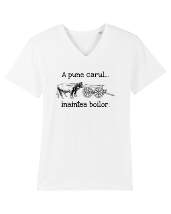A pune carul inaintea boilor. White