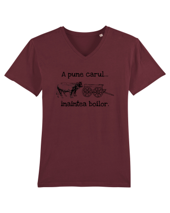 A pune carul inaintea boilor. Burgundy