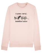 A pune carul inaintea boilor. Bluză mânecă lungă Unisex Rise