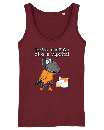 Te-am prins cu cioara vopsita! Burgundy