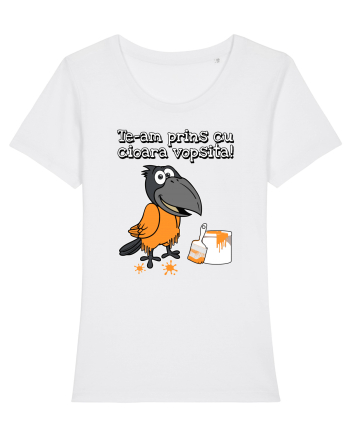 Te-am prins cu cioara vopsita! White