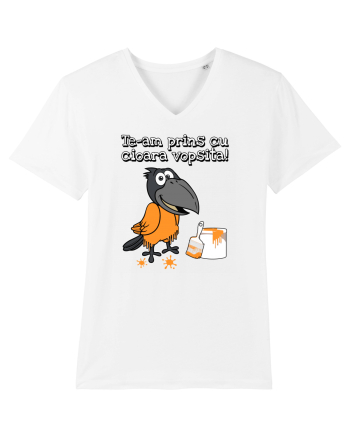 Te-am prins cu cioara vopsita! White