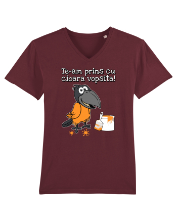 Te-am prins cu cioara vopsita! Burgundy