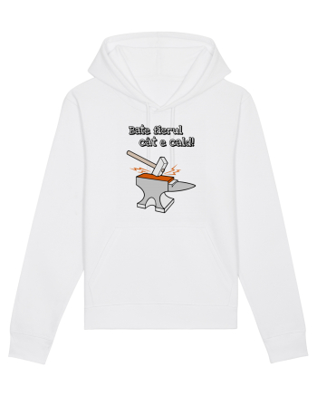 Bate fierul cat e cald. White