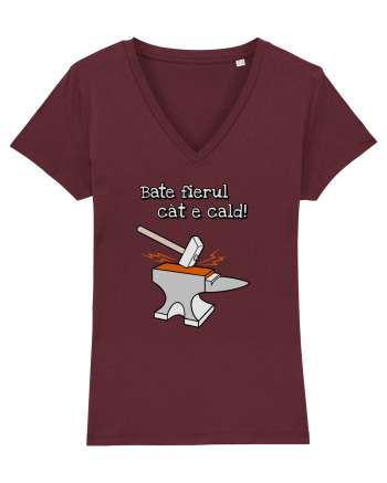 Bate fierul cat e cald. Burgundy