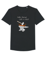 Bate fierul cat e cald. Tricou mânecă scurtă guler larg Bărbat Skater