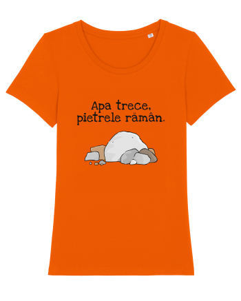 Apa trece pietrele raman. Bright Orange