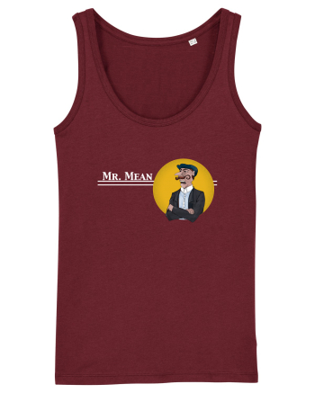 Mr. Mean portrait Burgundy