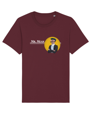 Mr. Mean portrait Burgundy