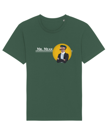 Mr. Mean portrait Bottle Green