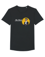 Mr. Mean portrait Tricou mânecă scurtă guler larg Bărbat Skater
