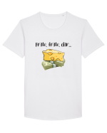 Frate, frate, dar... Tricou mânecă scurtă guler larg Bărbat Skater