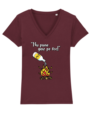 Nu pune gaz pe foc! Burgundy