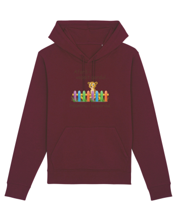 Afara-i vopsit gardul Burgundy