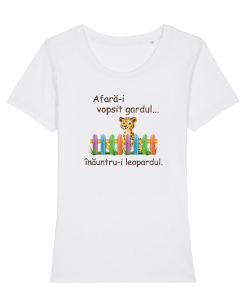 Afara-i vopsit gardul White