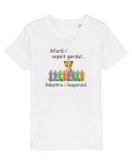 Afara-i vopsit gardul Tricou mânecă scurtă  Copii Mini Creator