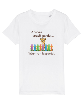 Afara-i vopsit gardul White
