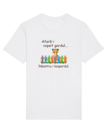 Afara-i vopsit gardul White