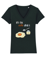 Iti fac ochi dulci Tricou mânecă scurtă guler V Damă Evoker