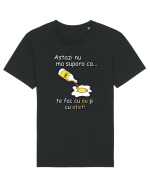Cu ou si cu otet! Tricou mânecă scurtă Unisex Rocker