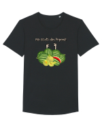 Ma scoti din pepeni! Tricou mânecă scurtă guler larg Bărbat Skater