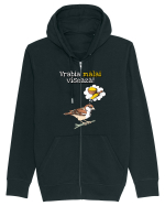 Vrabia malai viseaza! Hanorac cu fermoar Unisex Connector