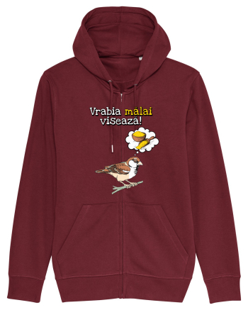 Vrabia malai viseaza! Burgundy