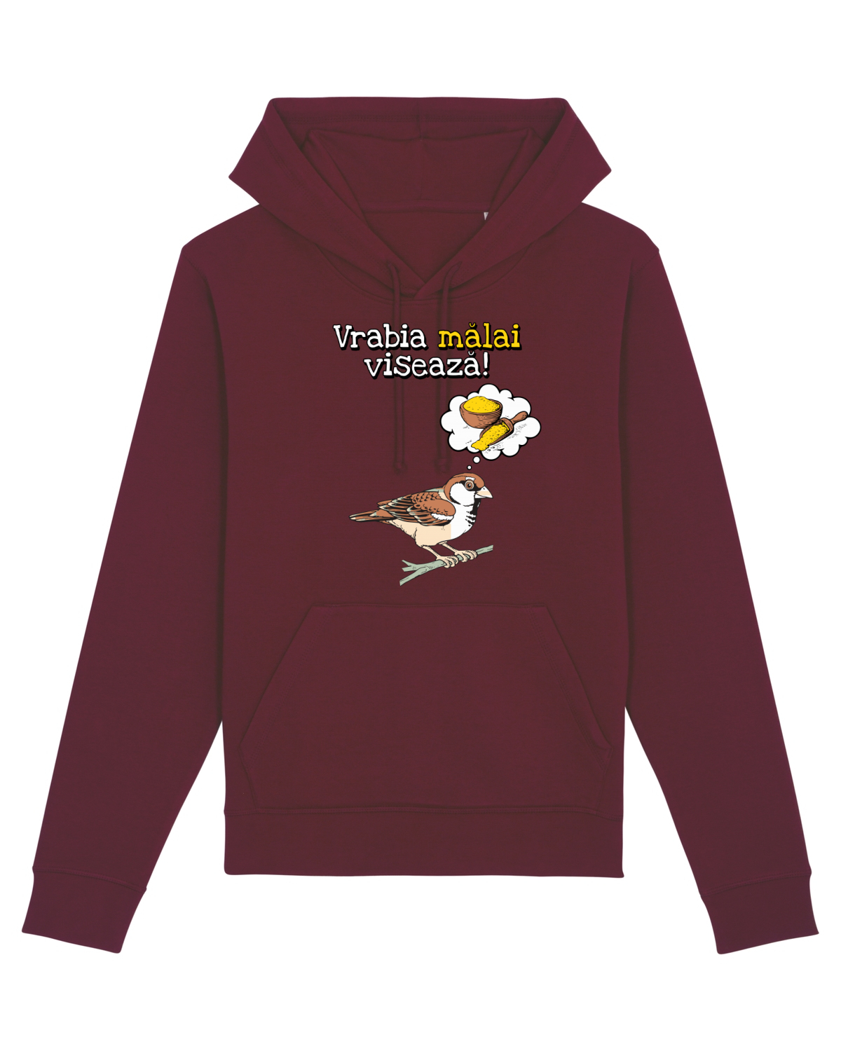 Hanorac Unisex Drummer Burgundy