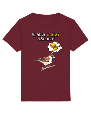 Vrabia malai viseaza! Burgundy
