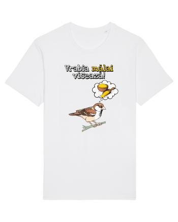 Vrabia malai viseaza! White