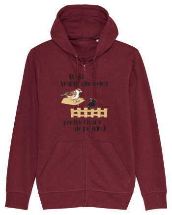 Nu da vrabia din mana Burgundy