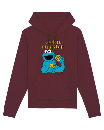 Cookie Monster Burgundy