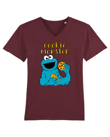 Cookie Monster Burgundy
