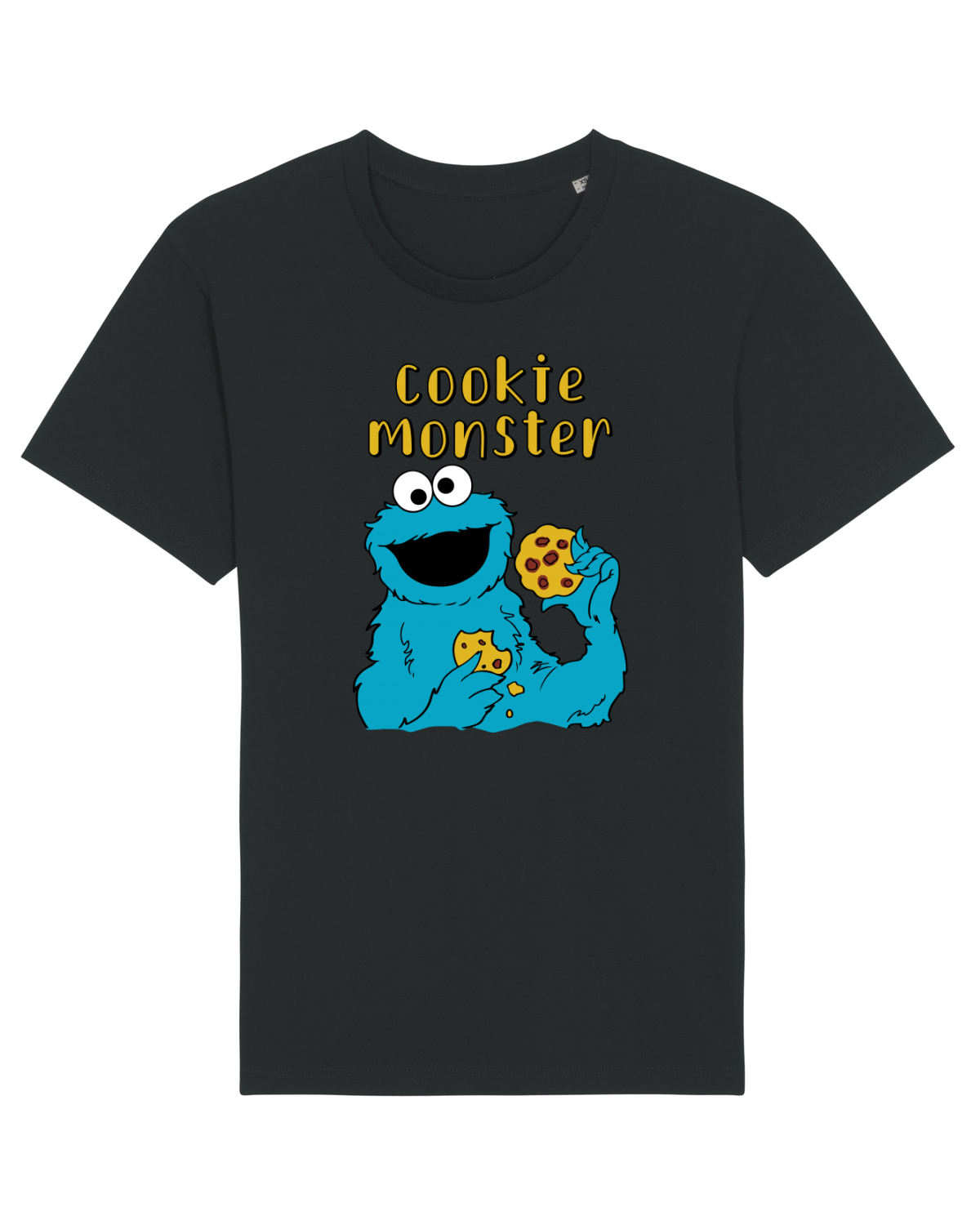 Tricou mânecă scurtă Unisex Rocker Black