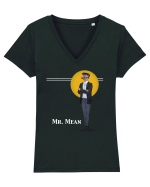 Mr. Mean Tricou mânecă scurtă guler V Damă Evoker