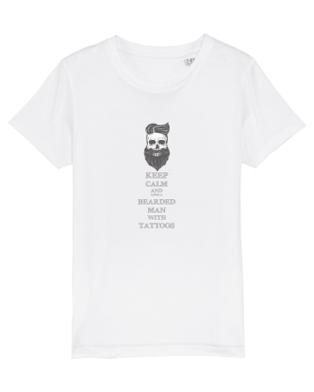 Keep calm White