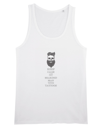 Keep calm White